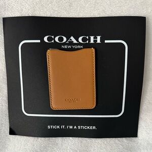COACH pocket sticker